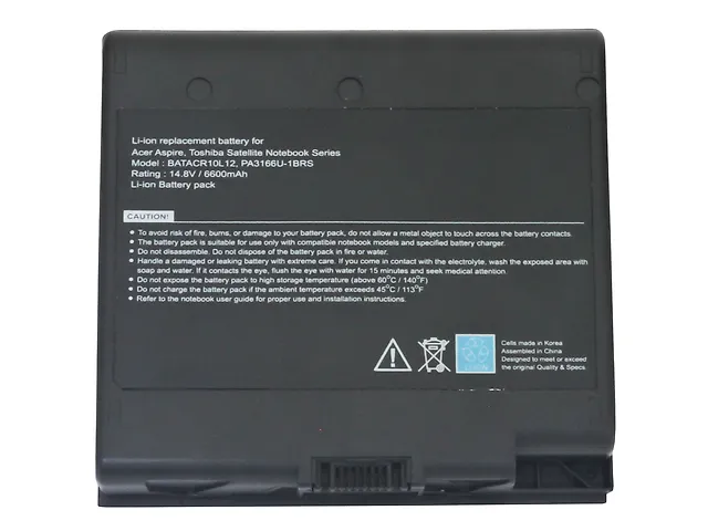 Oem Ts 01 Pa3166 Batería Para Laptop 14.8 V 6600m Ah