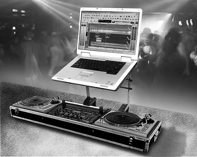 On Stage Clamp-On Multi Purpose Stand with Shelf