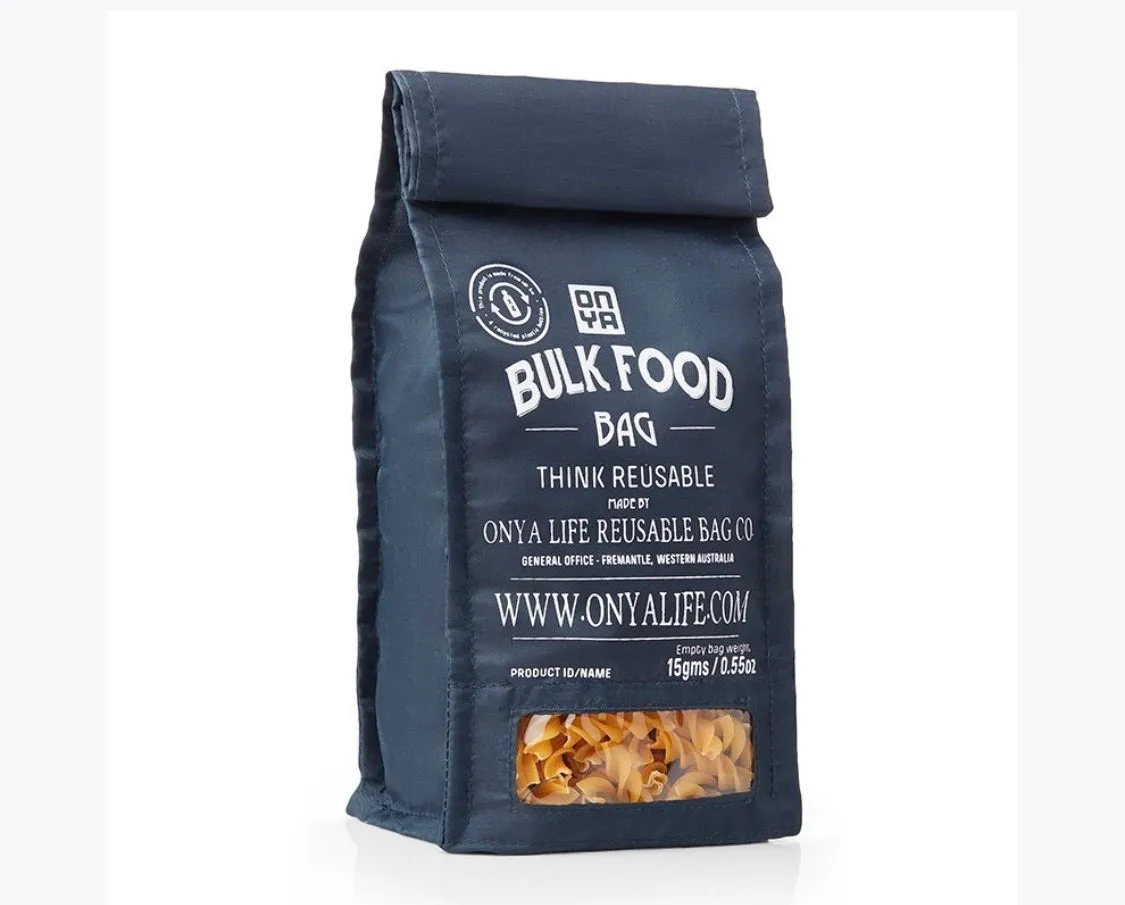 ONYA bulk bag (small) 11cmx28cm - colour charcoal