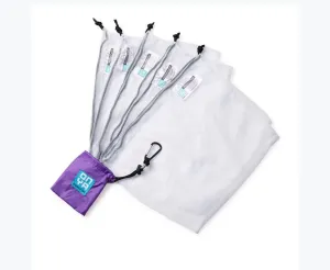 ONYA REUSABLE PRODUCE BAGS - 5 pack * purple