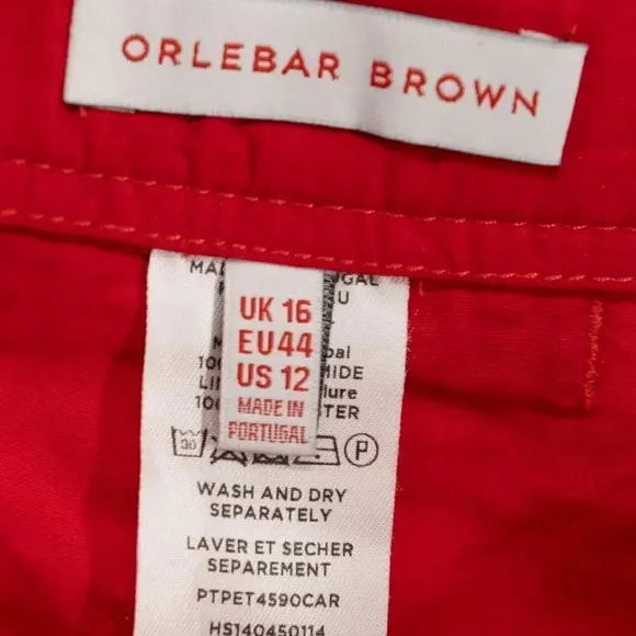 Orlebar Brown Women's setter swim shorts Red | 12