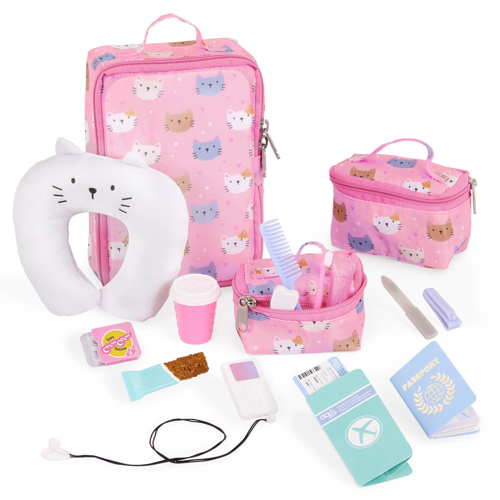 Our Generation Accessory Travel Set - Purrfectly Packed
