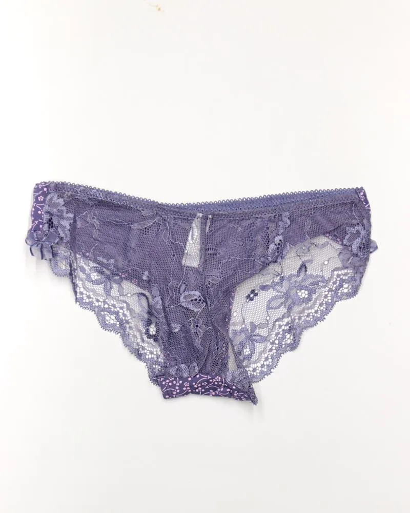 Pack of 3 Sexy Net Panty - Mix Colors & Designs