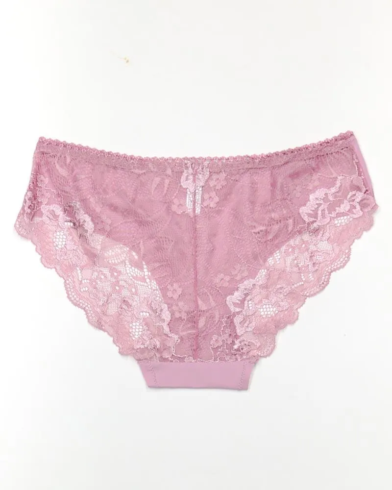 Pack of 3 Sexy Net Panty - Mix Colors & Designs