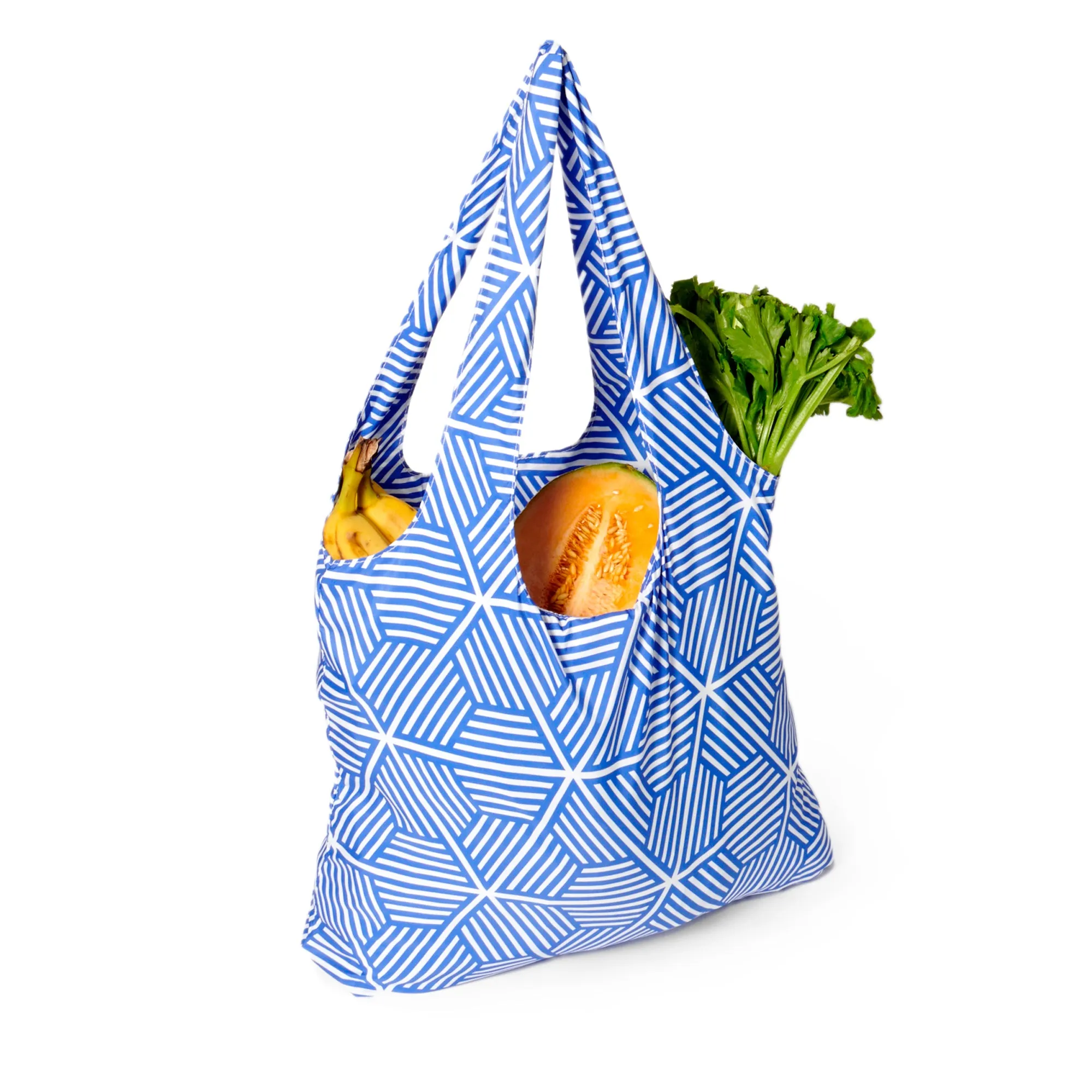 Packable Shopper & Produce Bags Pack - geometric