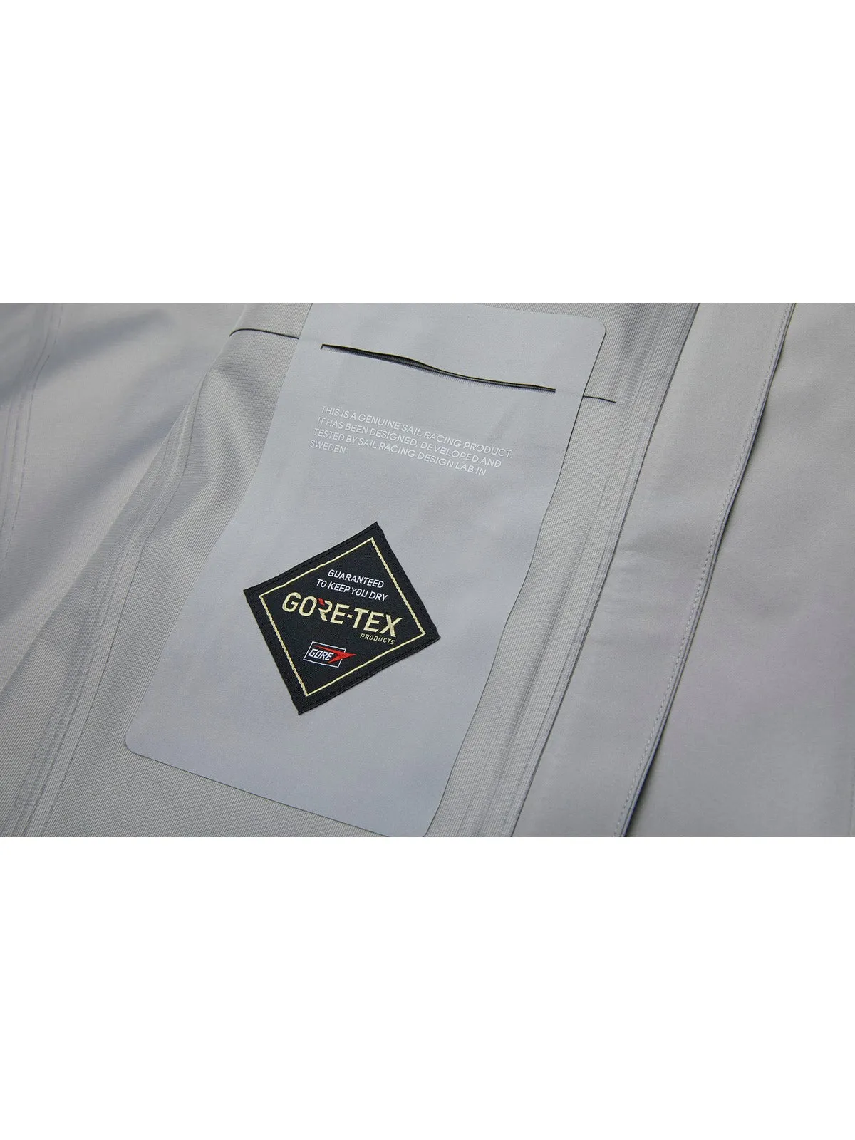 Płaszcz przeciwdeszczowy damski SAIL RACING W Race Gore Tex Coat Szary