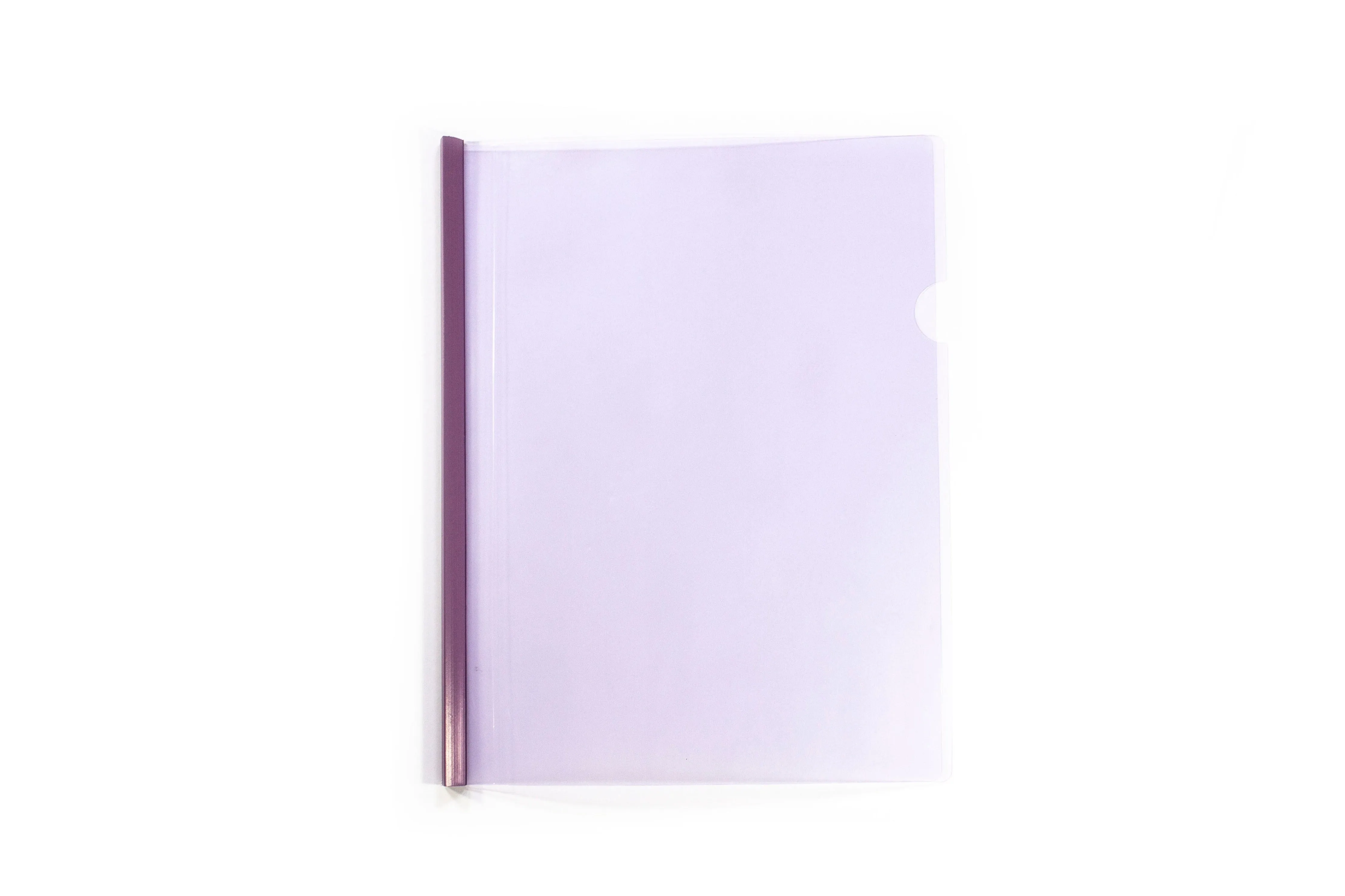 Plastic Folder with Slide Short | 12pcs