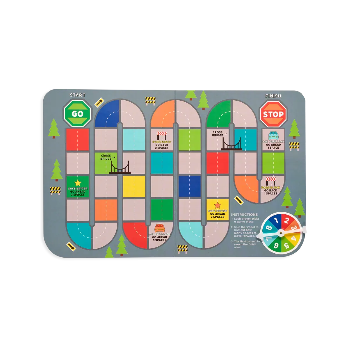 Play Again! Mini On-The-Go Activity Kit - Working Wheels