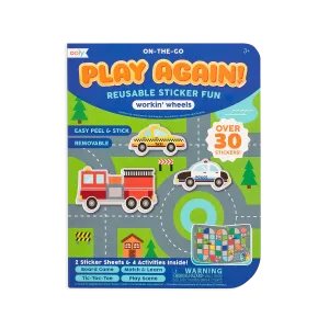 Play Again! Mini On-The-Go Activity Kit - Working Wheels