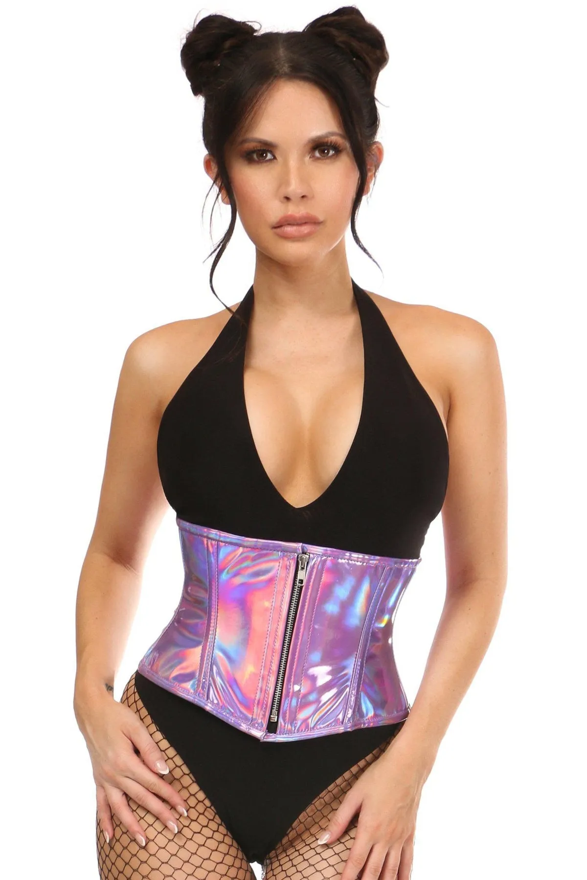 Plus Size Steel Boned Mini Cincher