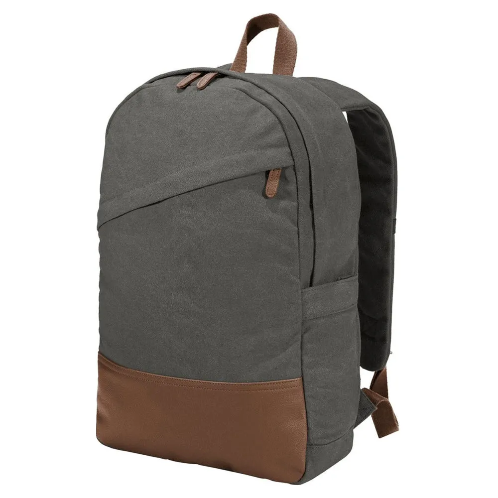 Port Authority ® Cotton Canvas Backpack