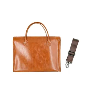 Porte Document Femme en Cuir à Grand Compartiment
