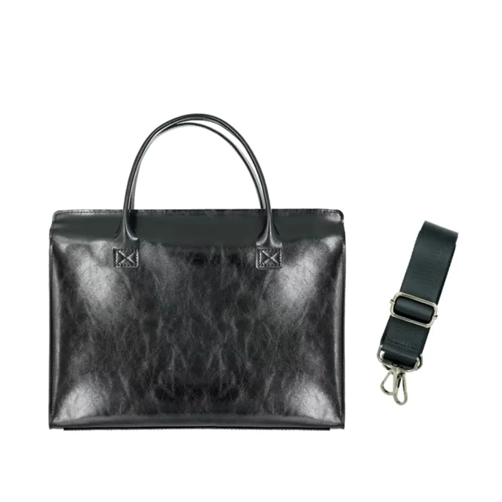 Porte Document Femme en Cuir à Grand Compartiment