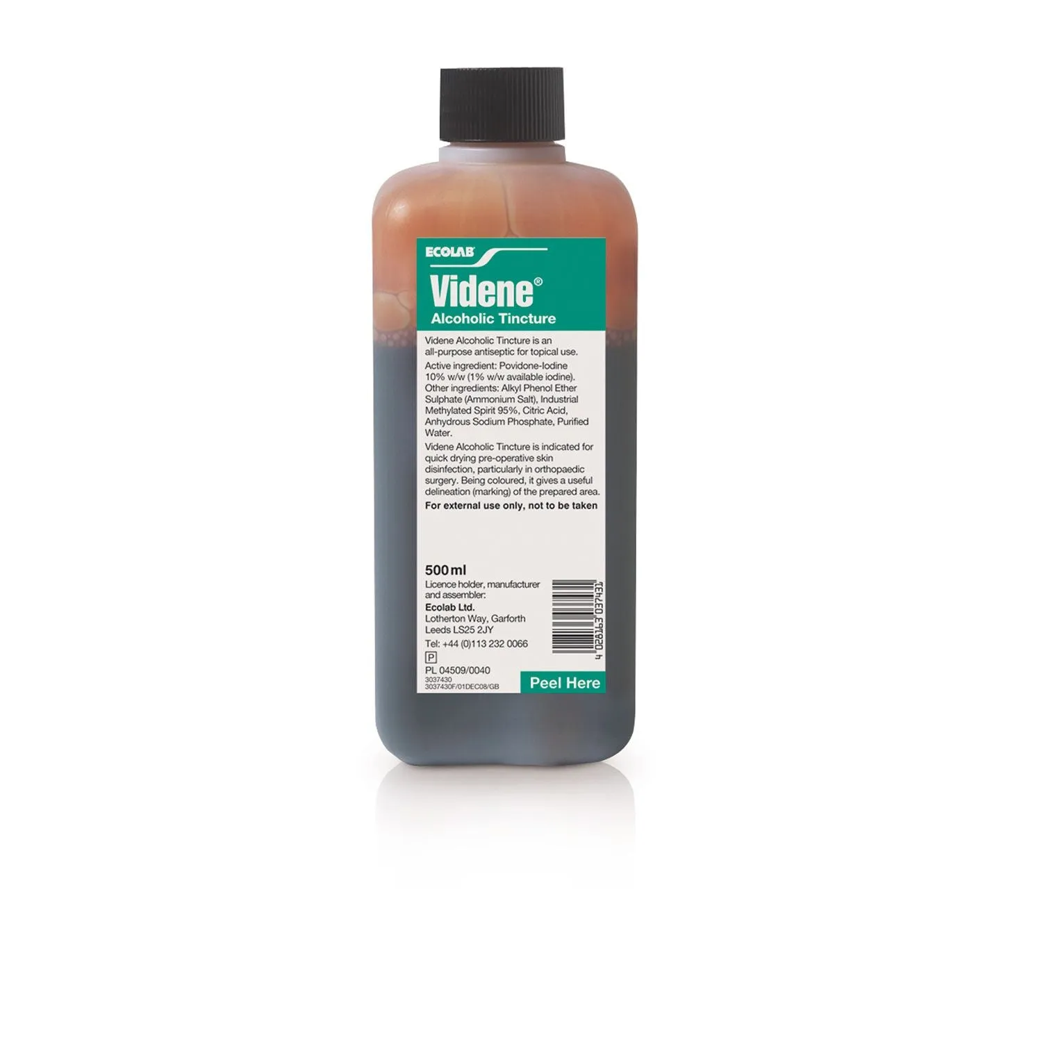 Povidone Iodine Alcoholic Tincture  | P | 10%/500ml | Solution | Pack of 1