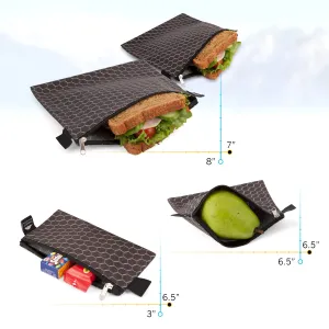 PREMIUM BLACK METAL SANDWICH SET (4)