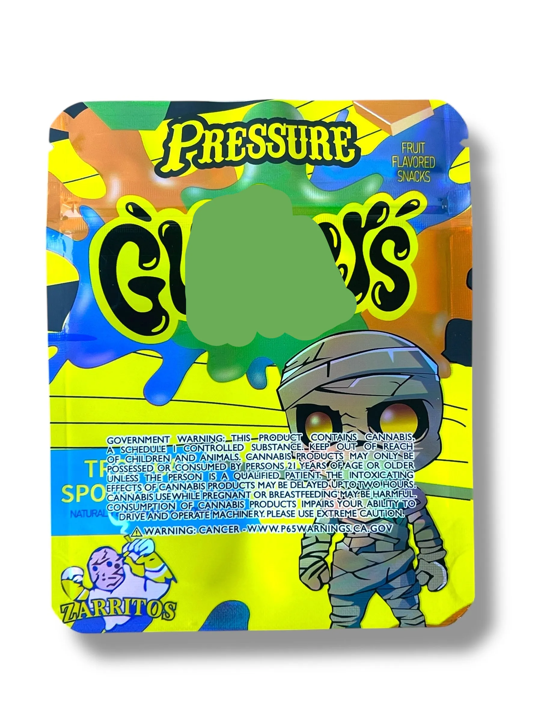 Pressure Gus Tropical Mylar Bag 3.5 Grams