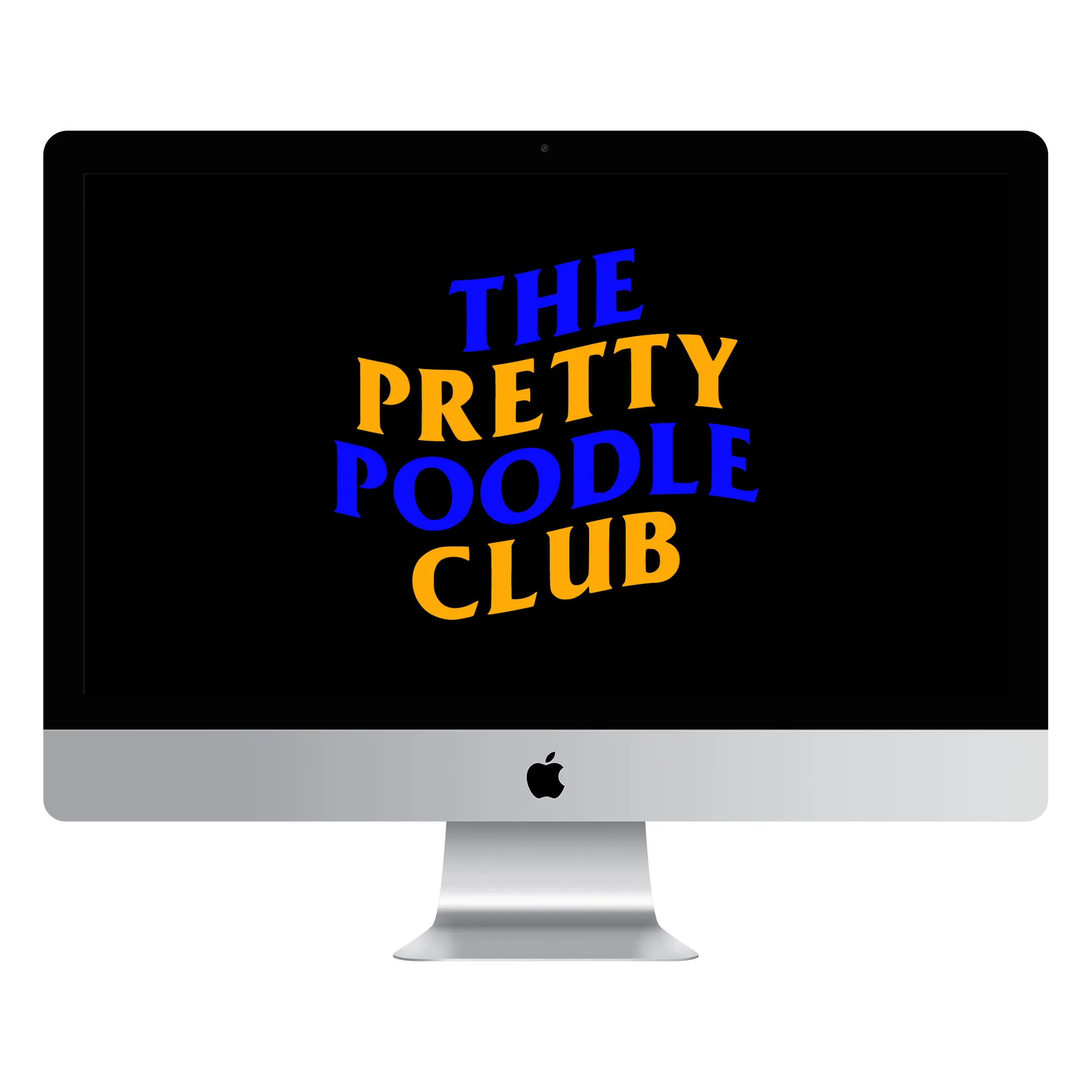 Pretty Poodle Club Desktop Wallpaper