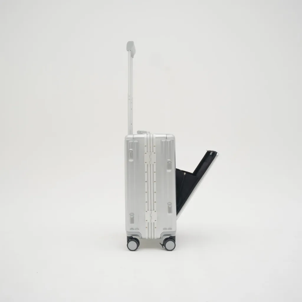 PRIME USB CHARGER SUITCASE | SILVER