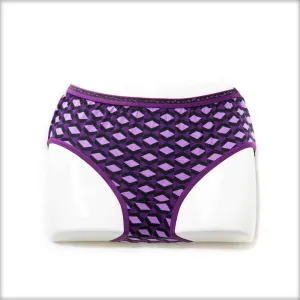 Printed Purple Panty