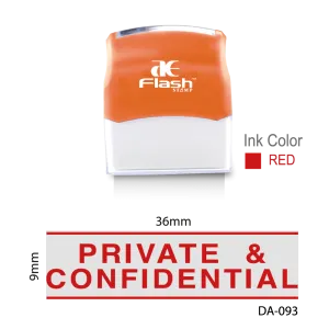 Private and Confidential Stamp
