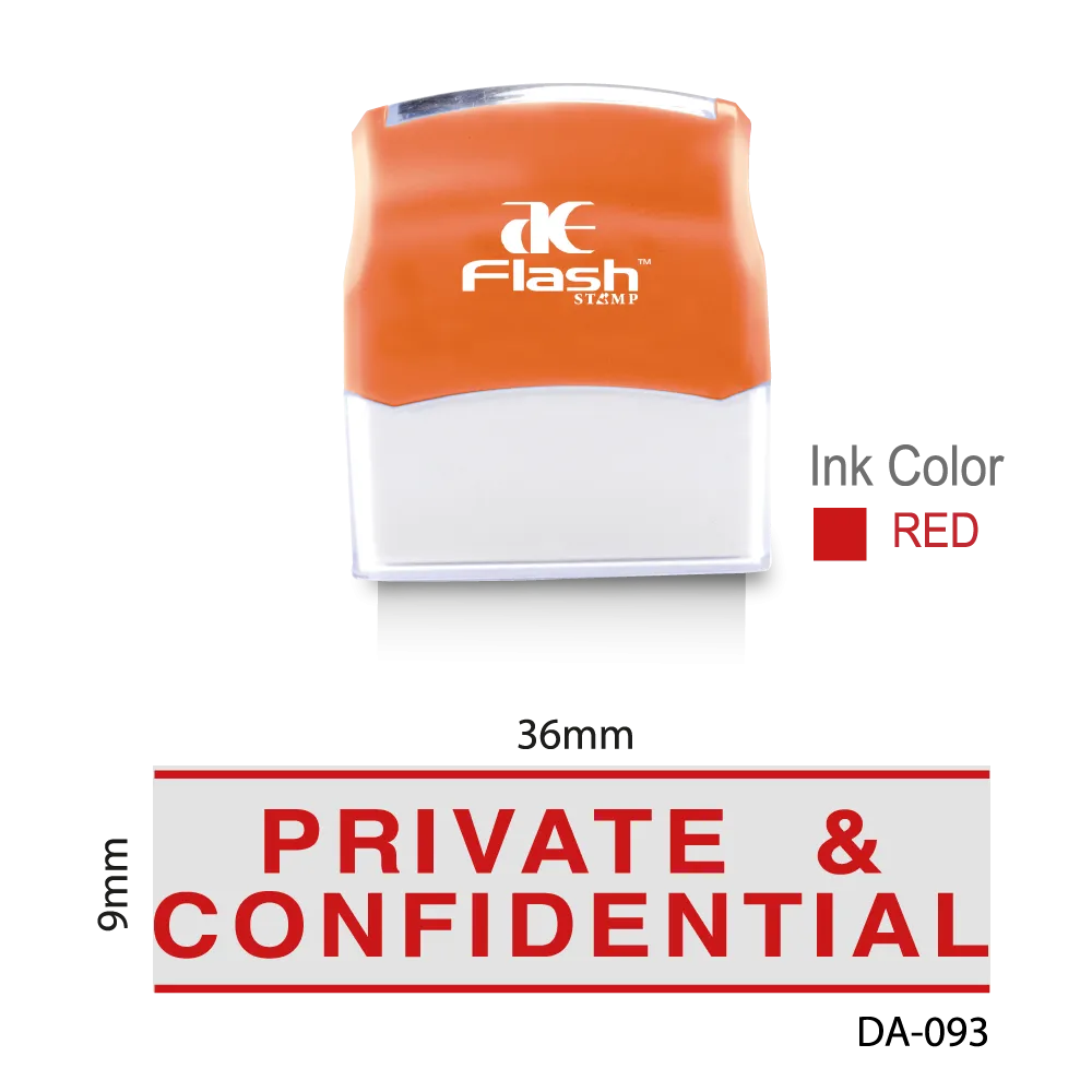 Private and Confidential Stamp