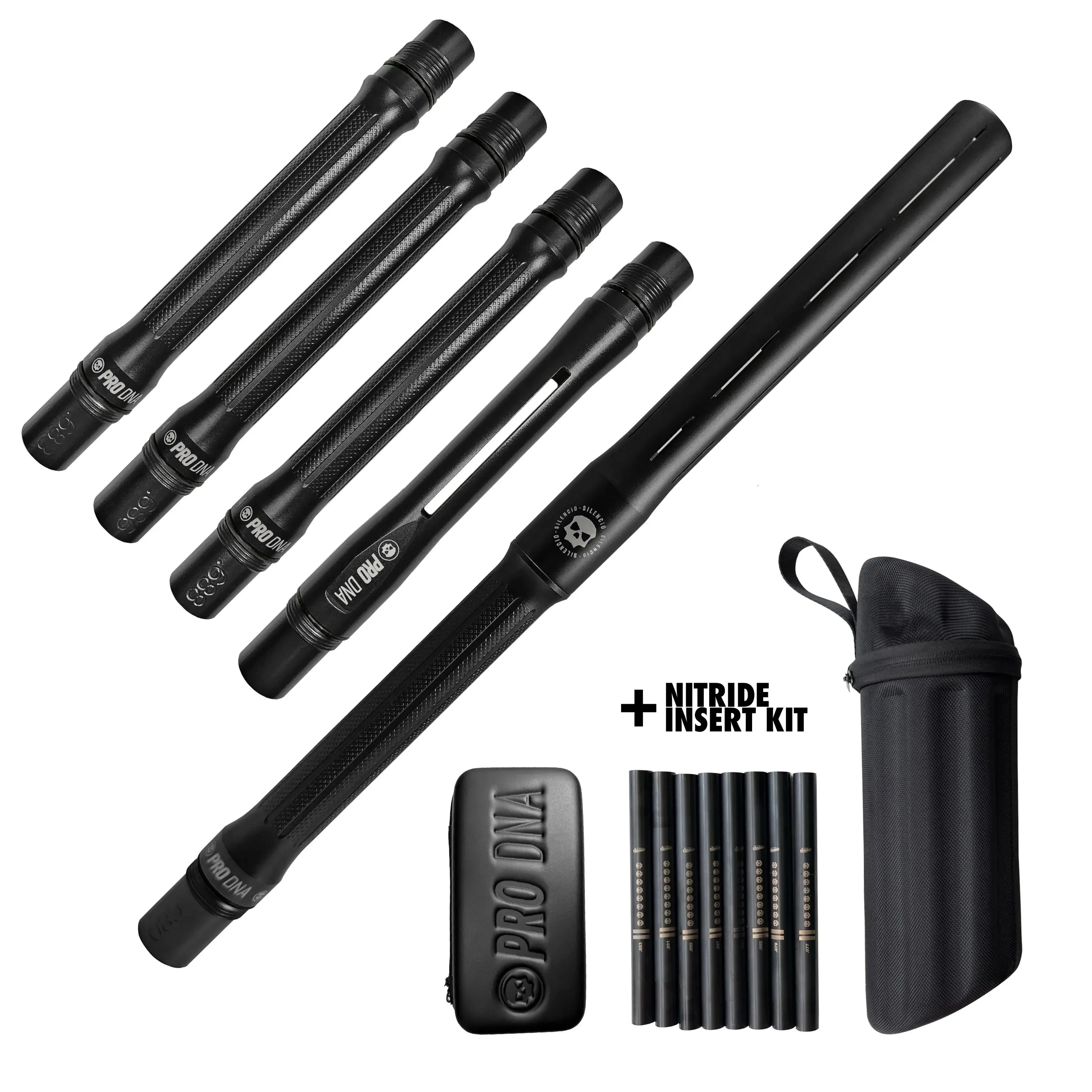 PRO DNA SILENCIO™ BARREL   SS NITRIDE INSERT KIT (DUST)