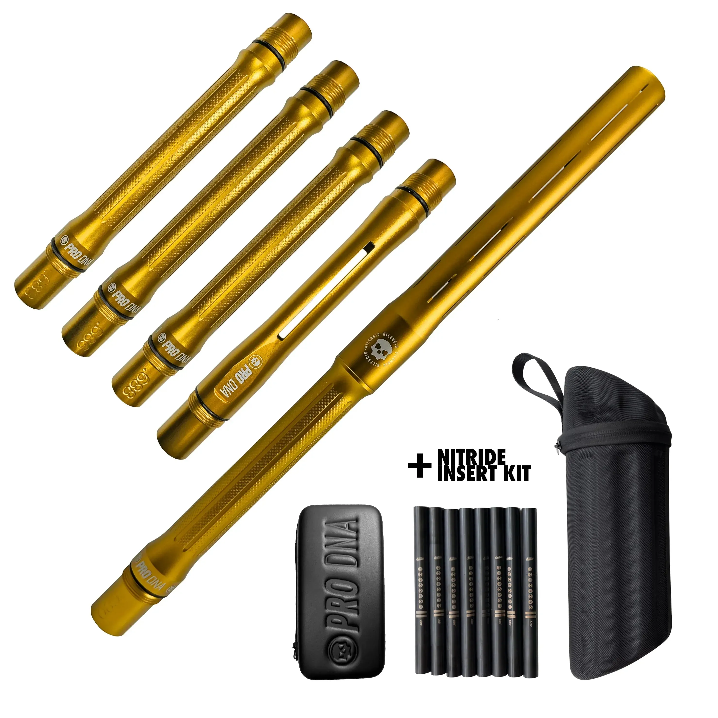 PRO DNA SILENCIO™ BARREL   SS NITRIDE INSERT KIT (DUST)