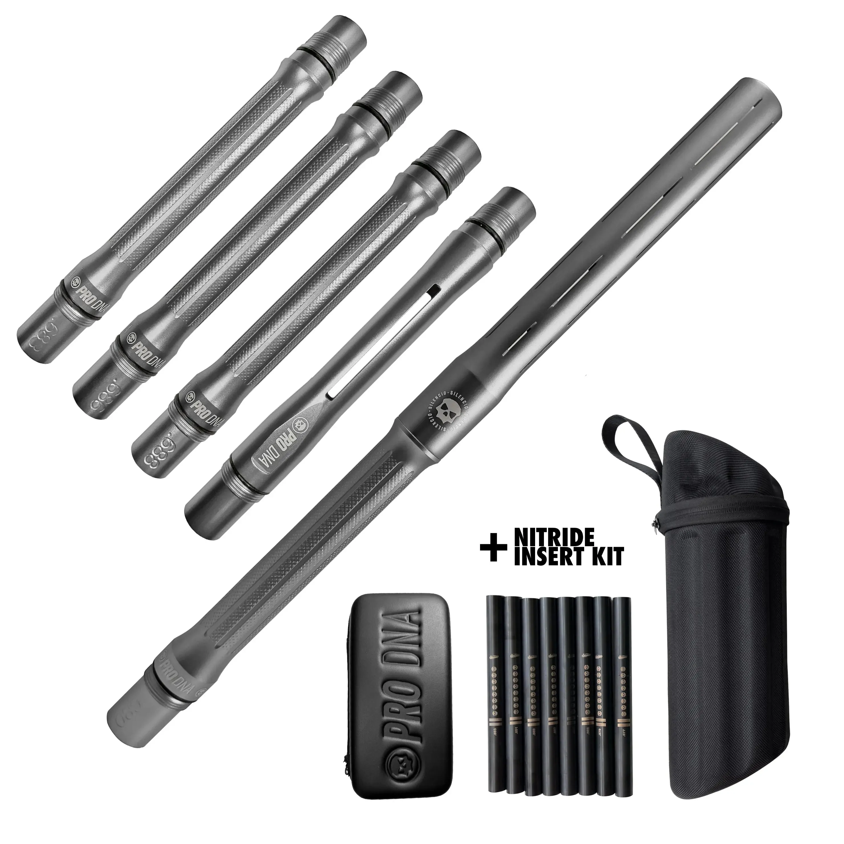 PRO DNA SILENCIO™ BARREL   SS NITRIDE INSERT KIT (DUST)