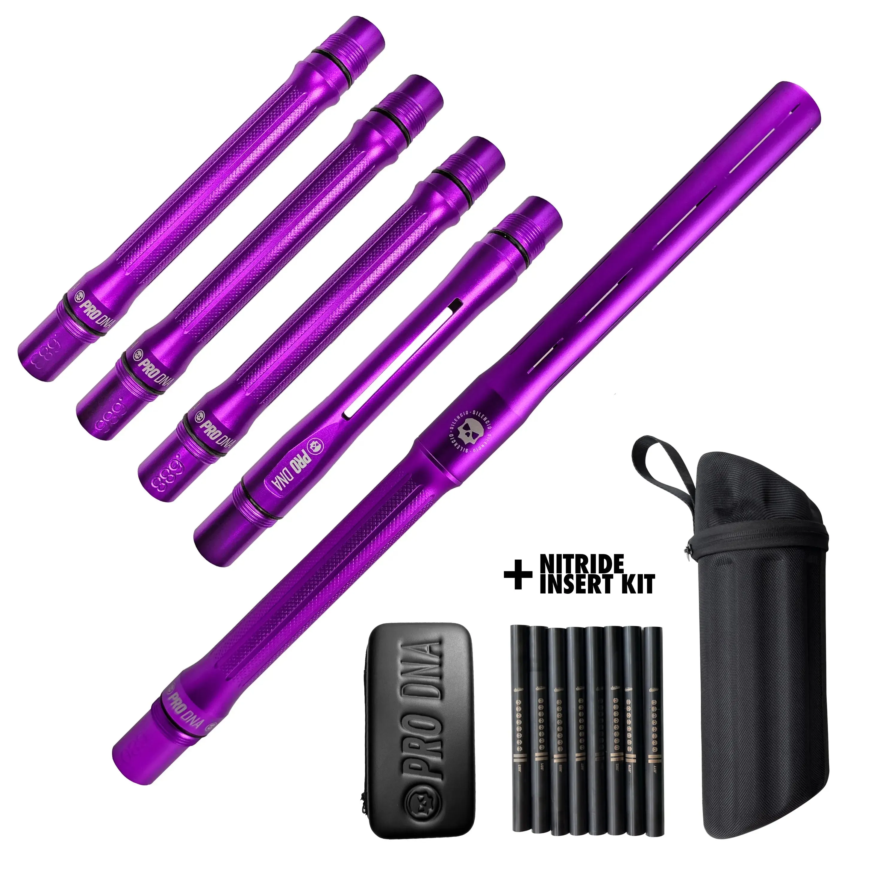 PRO DNA SILENCIO™ BARREL   SS NITRIDE INSERT KIT (DUST)