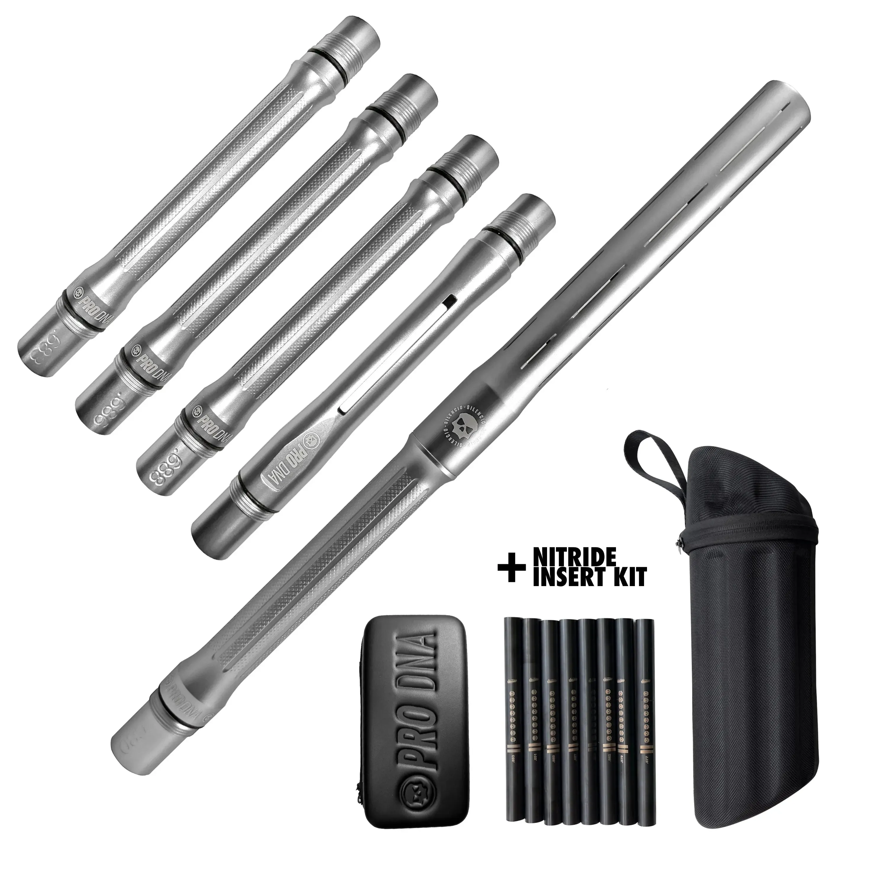 PRO DNA SILENCIO™ BARREL   SS NITRIDE INSERT KIT (DUST)