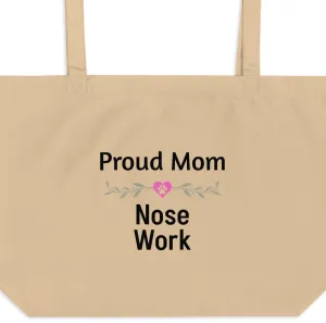 Proud Nose Work Mom X-Large Tote/ Shopping Bags