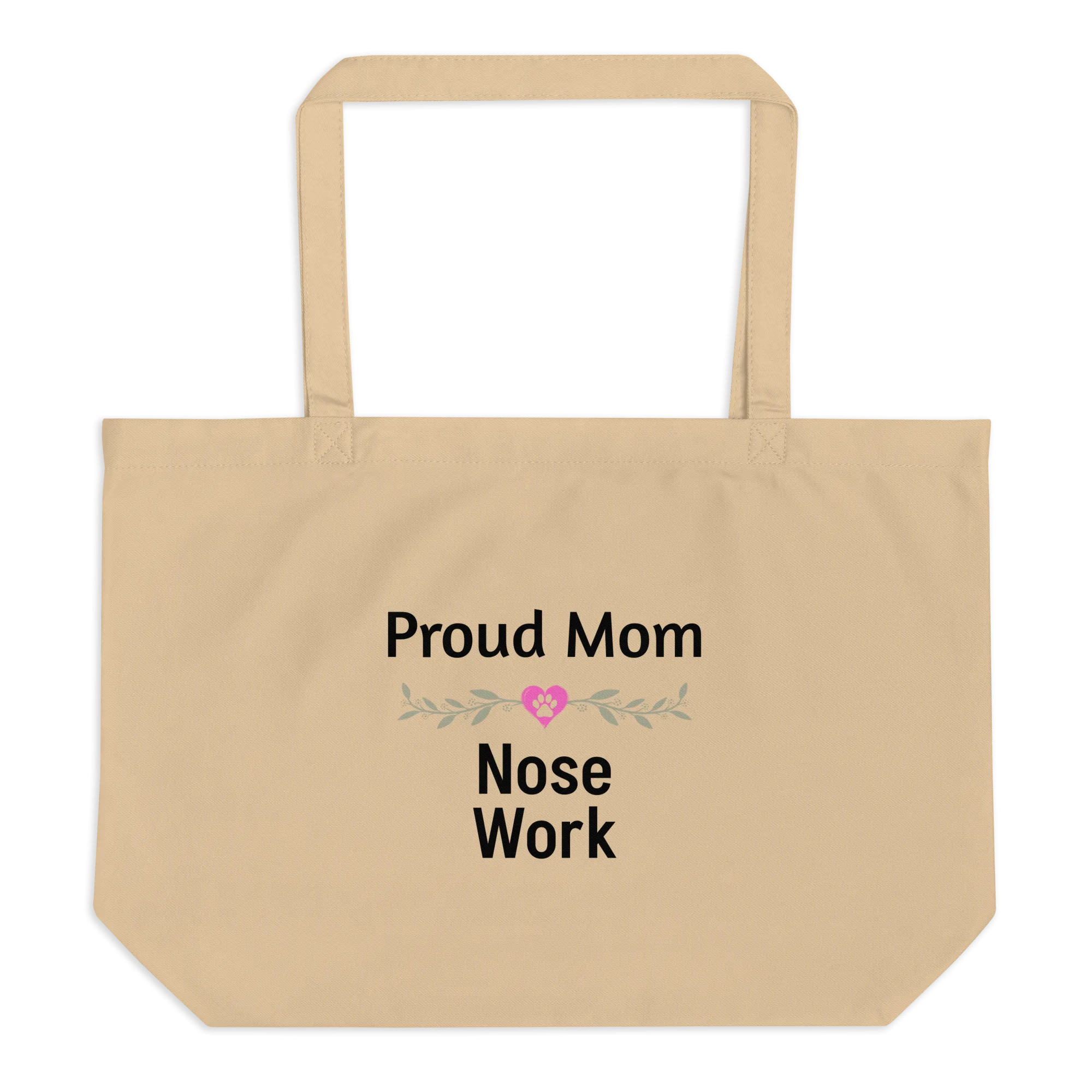 Proud Nose Work Mom X-Large Tote/ Shopping Bags