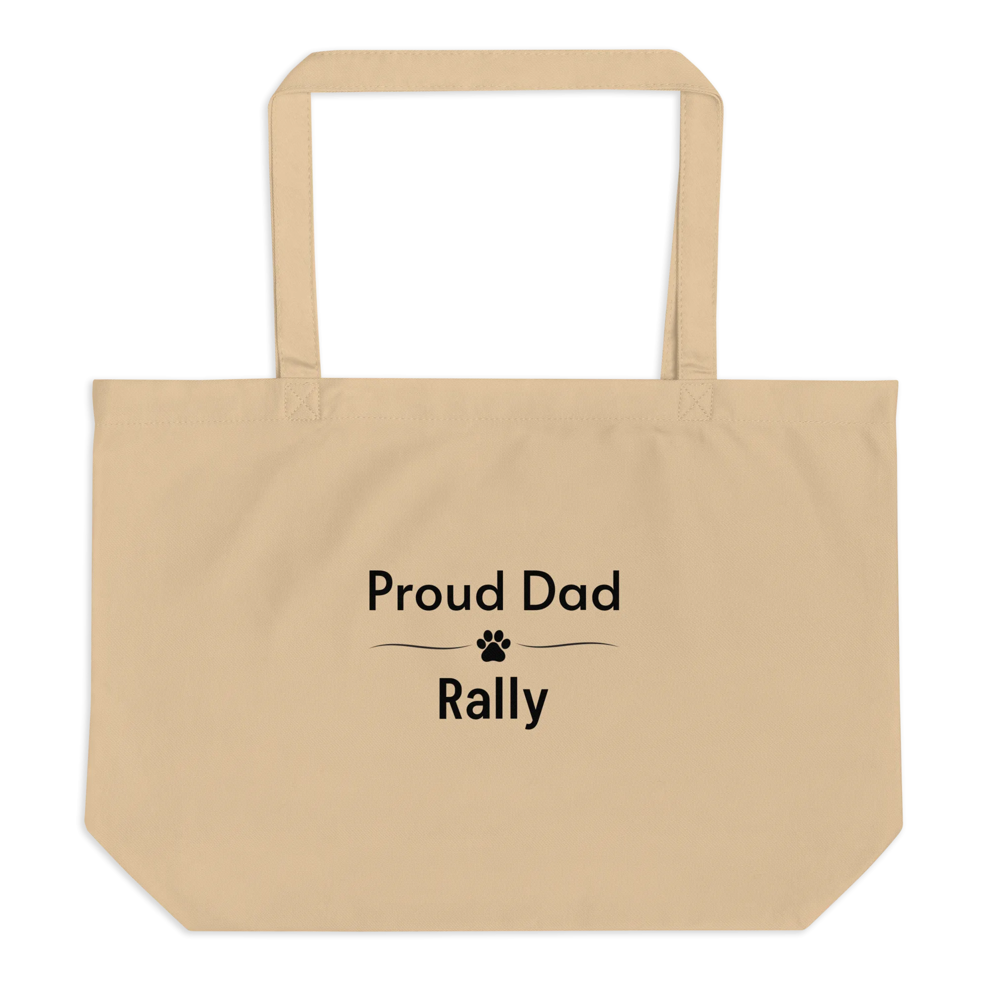 Proud Rally Dad X-Large Tote/ Shopping Bags