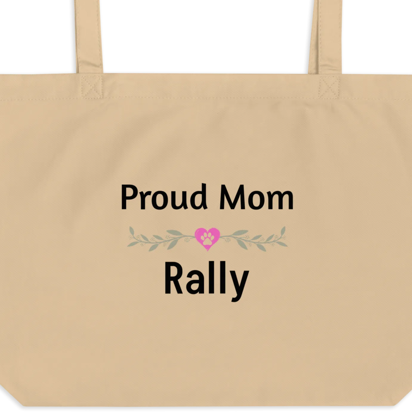 Proud Rally Mom X-Large Tote/ Shopping Bags