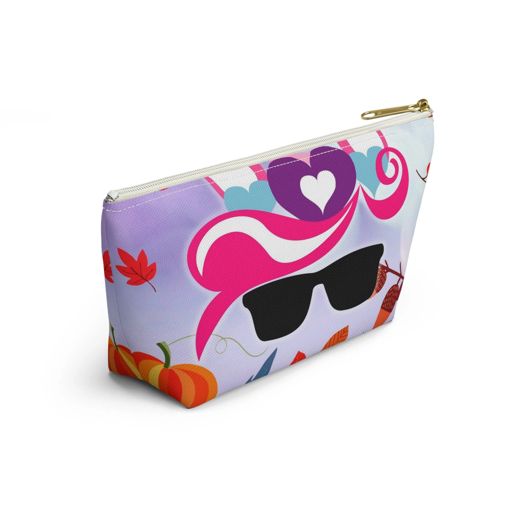 Purple Unicorn- Accessory Pouch w T-bottom