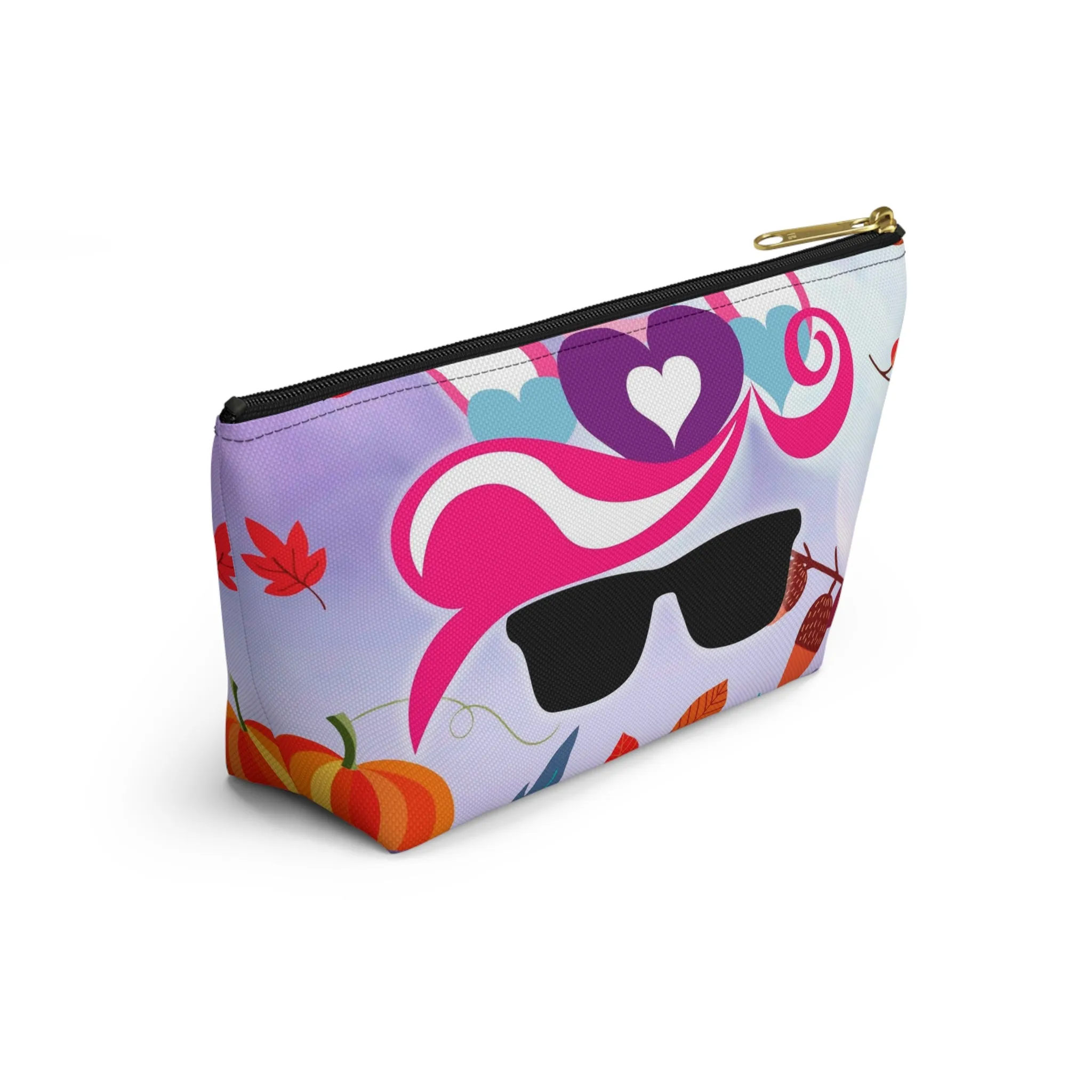 Purple Unicorn- Accessory Pouch w T-bottom