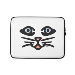 "Cat Eyes" Laptop Sleeve by Hero.