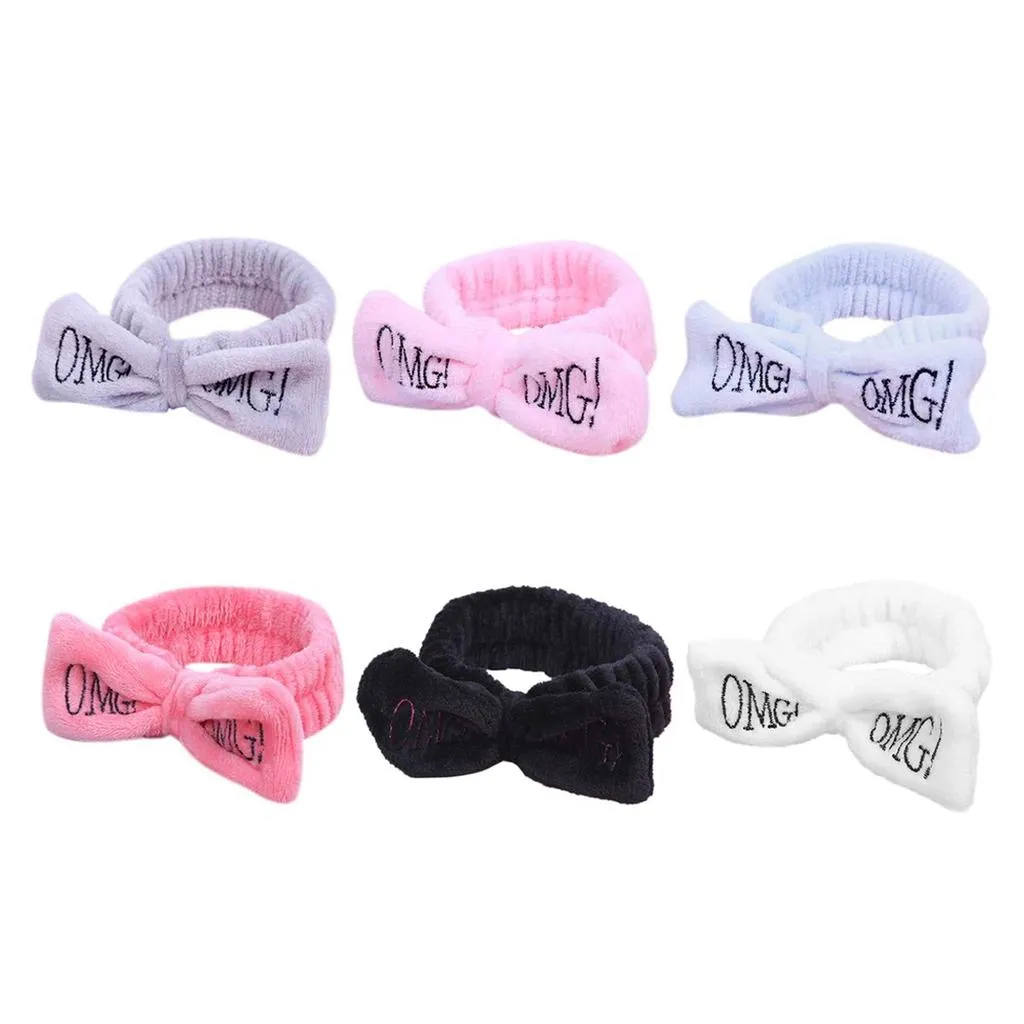 "OMG! BOW COSMETIC HEADBAND"