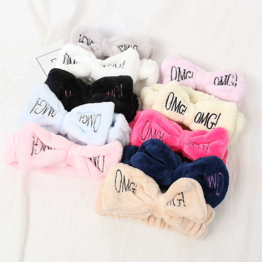 "OMG! BOW COSMETIC HEADBAND"
