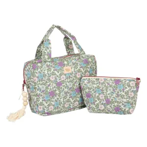 "Pastel Meadow" Makeup bag set