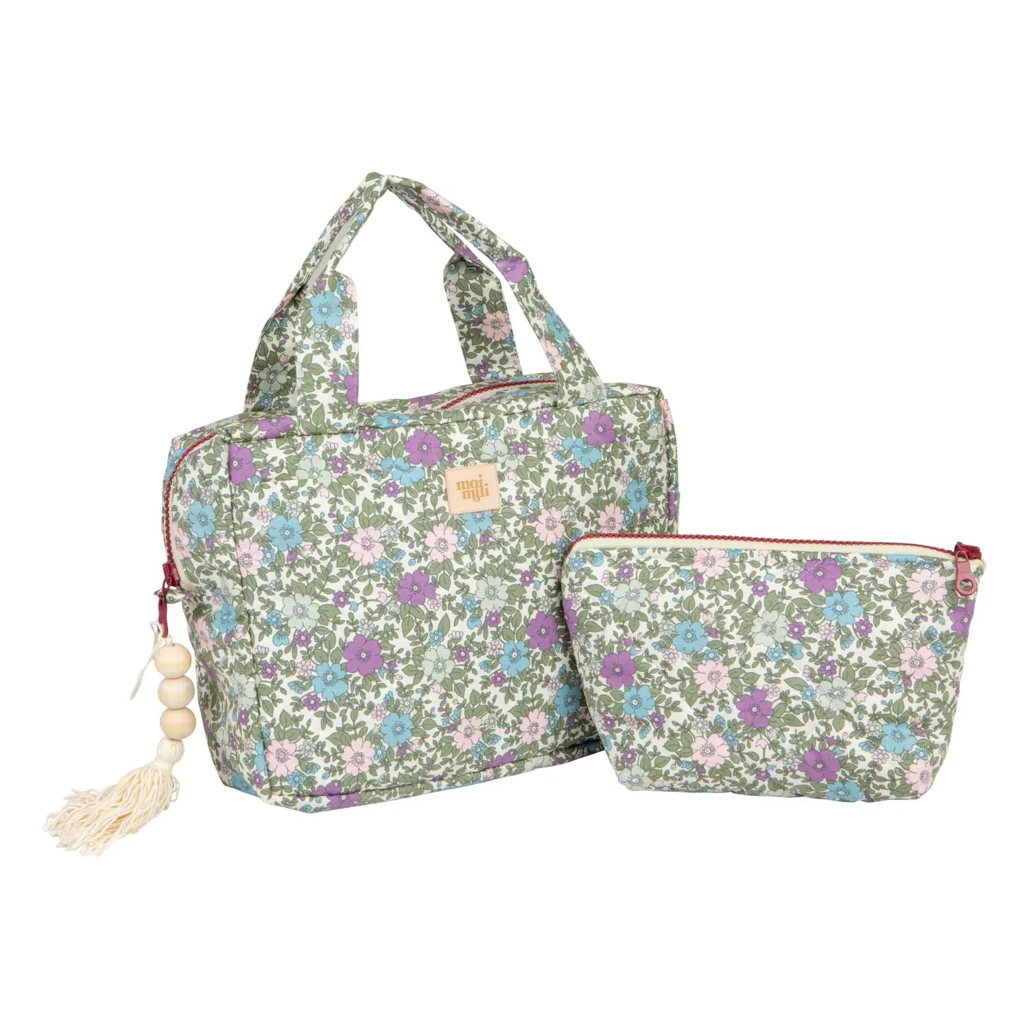 "Pastel Meadow" Makeup bag set