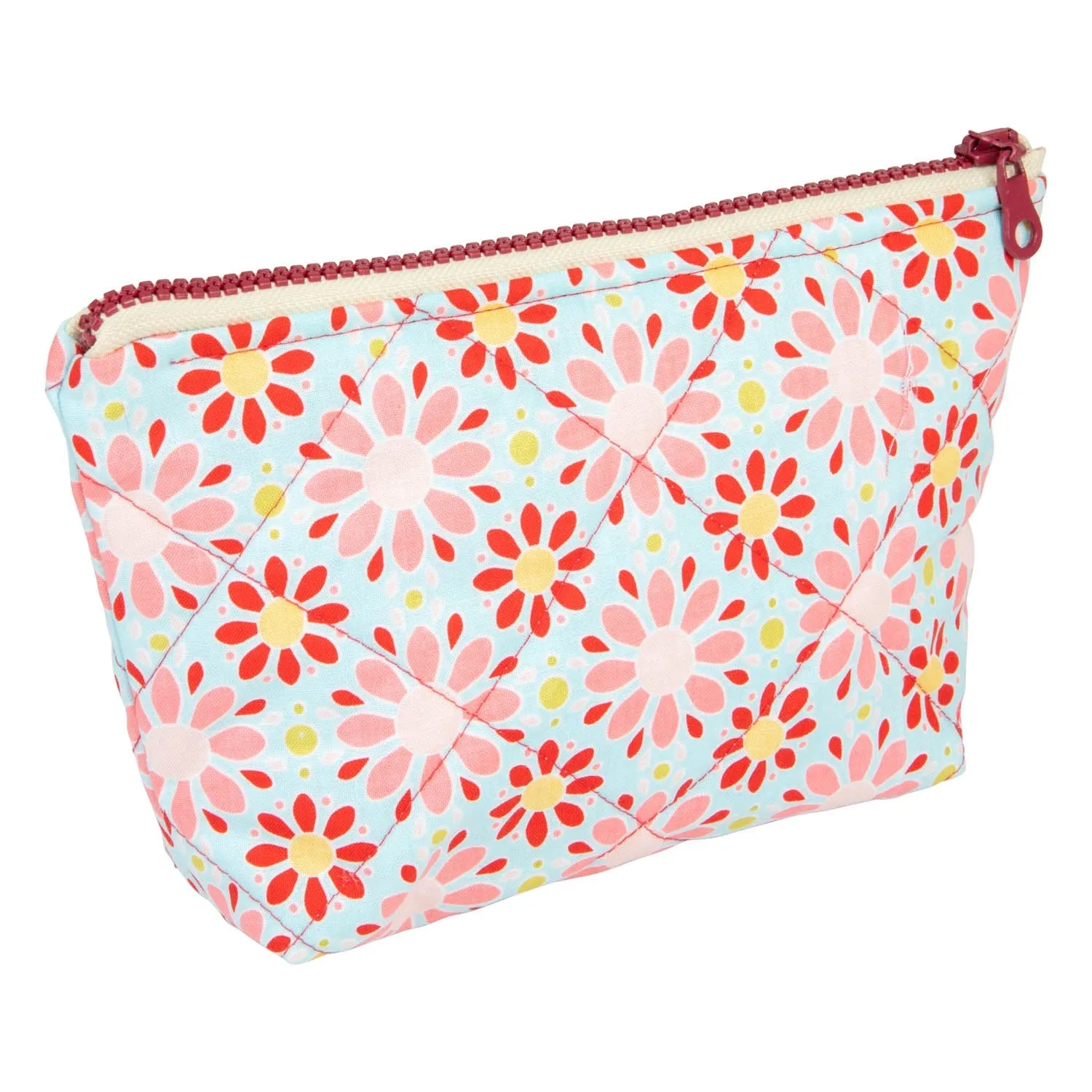 "Red Flowers" Makeup bag set