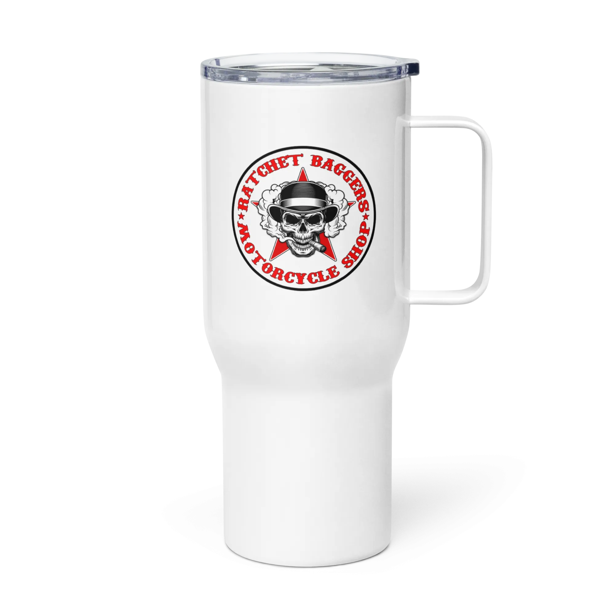 Ratchet Baggers "Kim" Travel mug with a handle