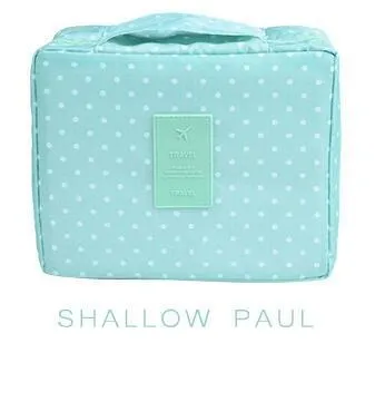 Realaiot Fashionable Make Up Bag Korea Multi-Functional Waterproof Makeup Bags Women And Men's Cosmetic Cases Travel Wash Pouch