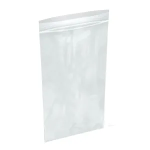 Reclosable Poly Bags - 4" x 8" - 2 Mil - 1,000 / Box - 4,000 / Case