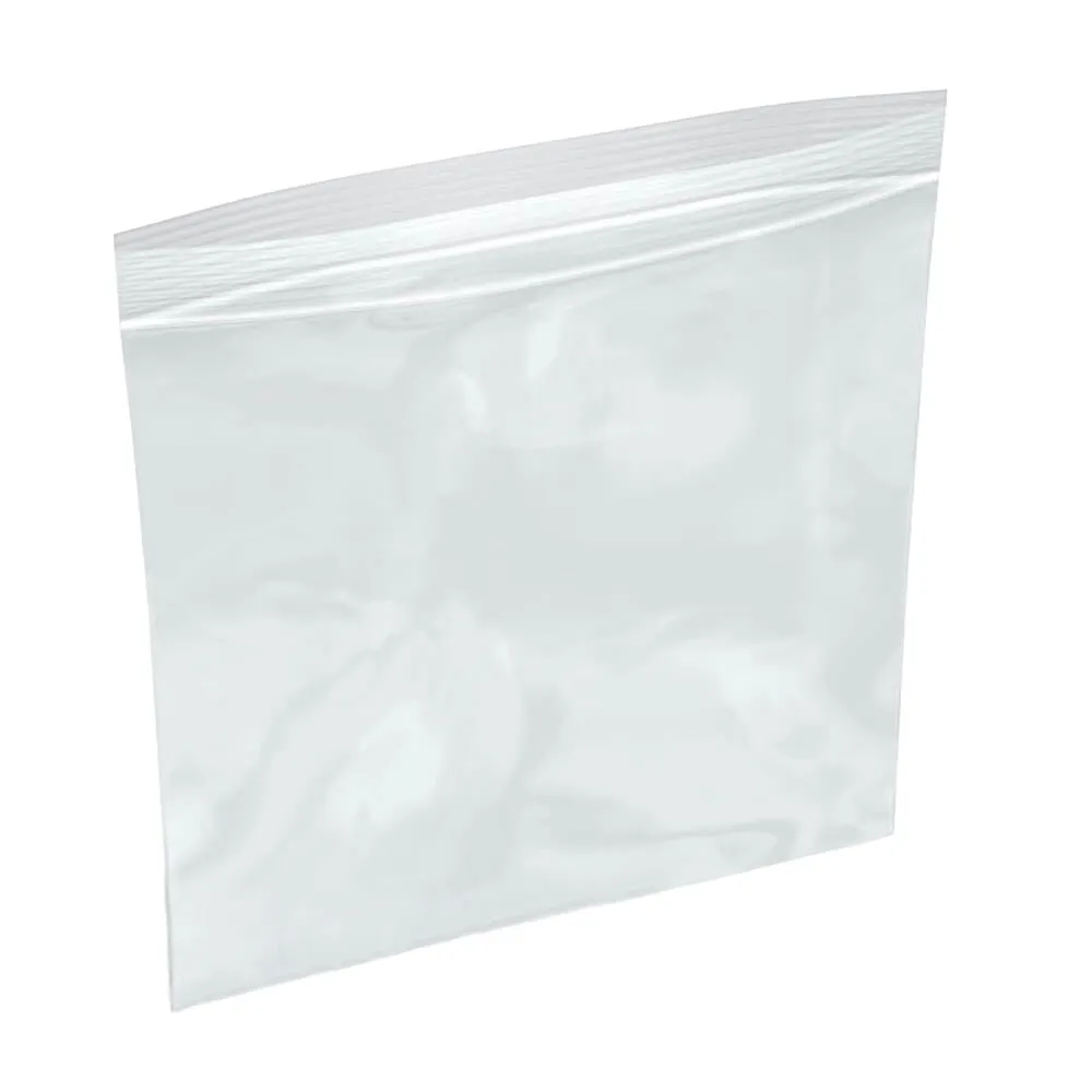 Reclosable Poly Bags - 6" x 6" - 2 Mil - 1,000 / Box - 6,000 / Case