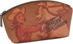 Red Dirt Hat Co Vintage Cowgirl Dome Cosmetic Bag