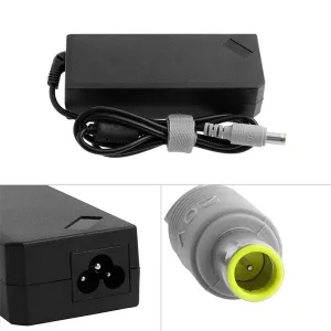 Replacement AC Adapter For LENOVO 20V 4.5A Yellow Big PIN Grade A  – Compatible Adapter