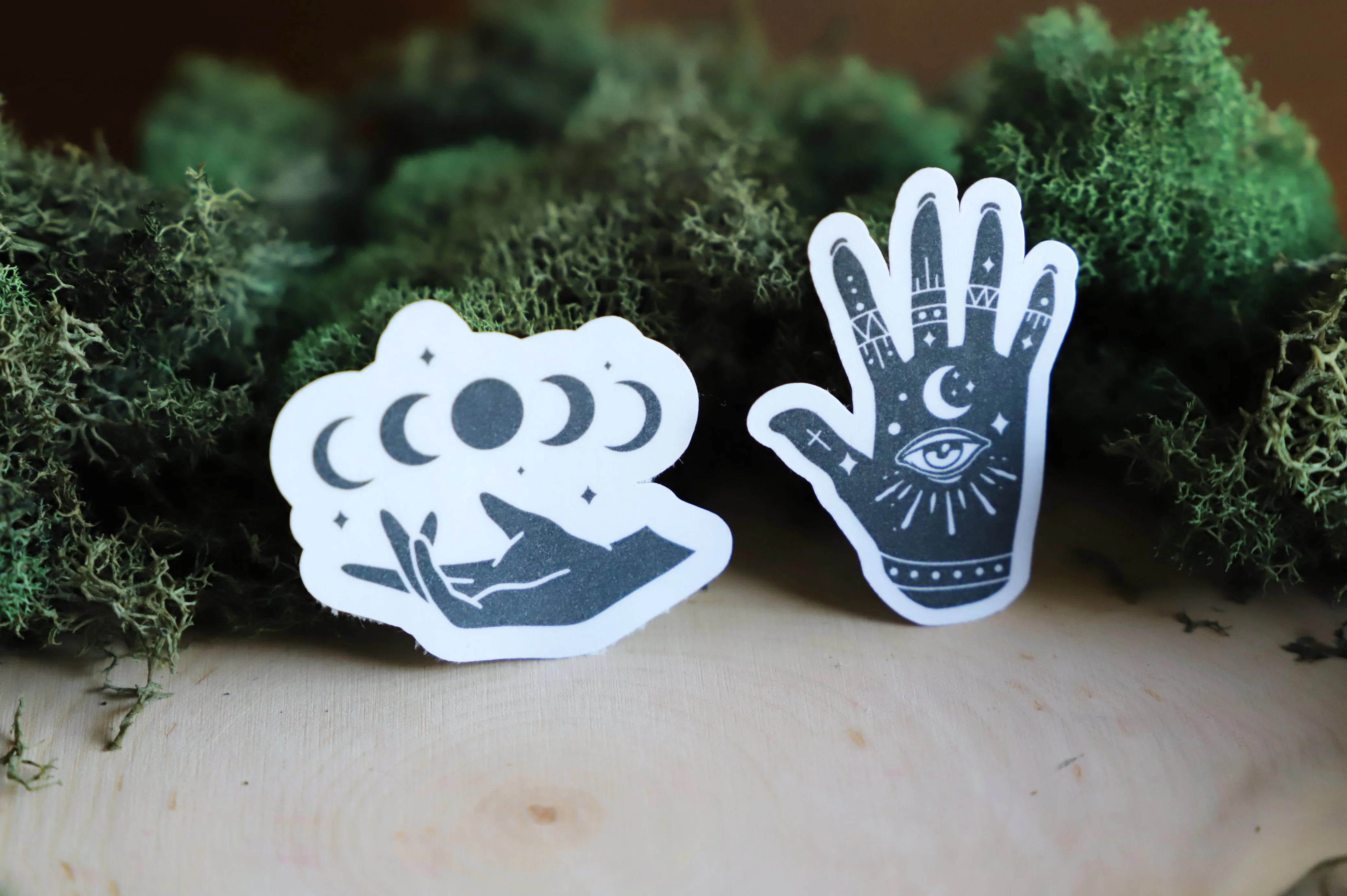 Resting Witch Face sticker pack | 9pk