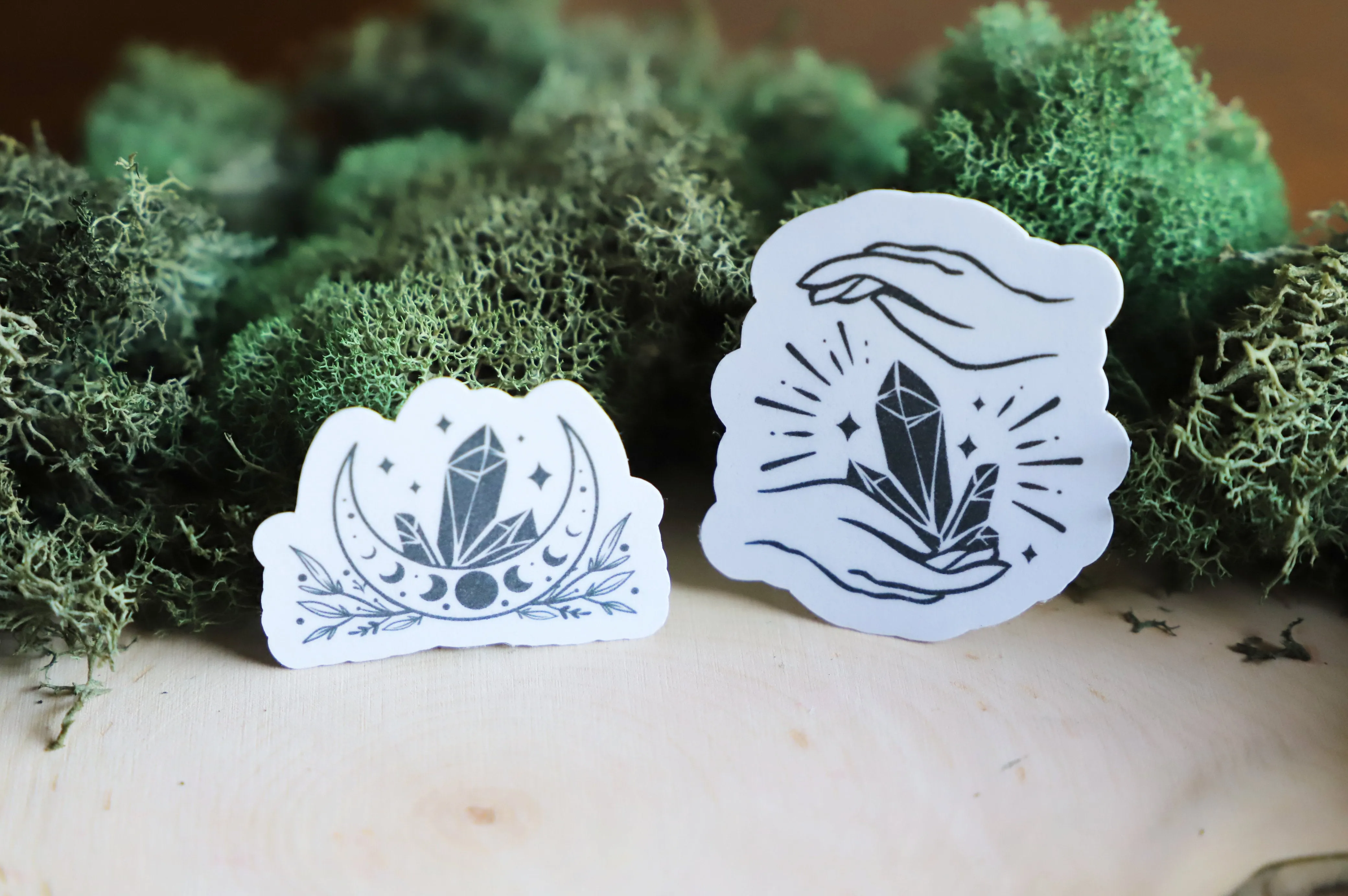 Resting Witch Face sticker pack | 9pk
